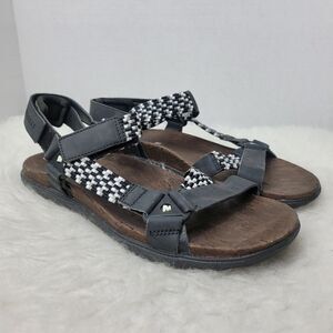 Merrell Around Town Sunvue Woven Strappy Sandals Flats Shoes J94148 Size 7